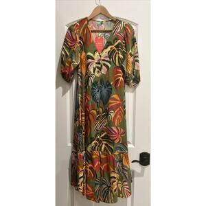 Farm Rio Maxi Floral Maxi Dress XS